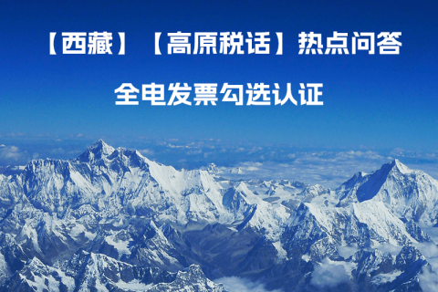 西藏自治區(qū)全電發(fā)票如何勾選認(rèn)證？