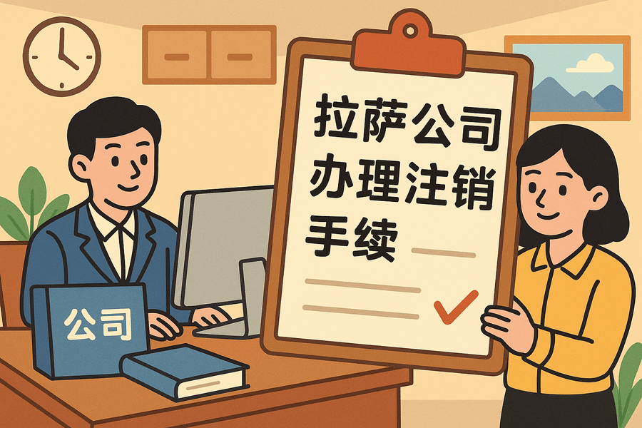 公司不經(jīng)營了，怎么在拉薩辦理注銷手續(xù)？