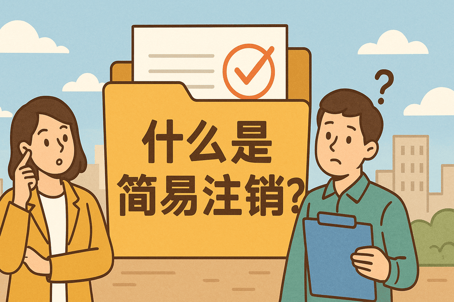 什么是簡易注銷？拉薩公司不經(jīng)營可以這樣辦！